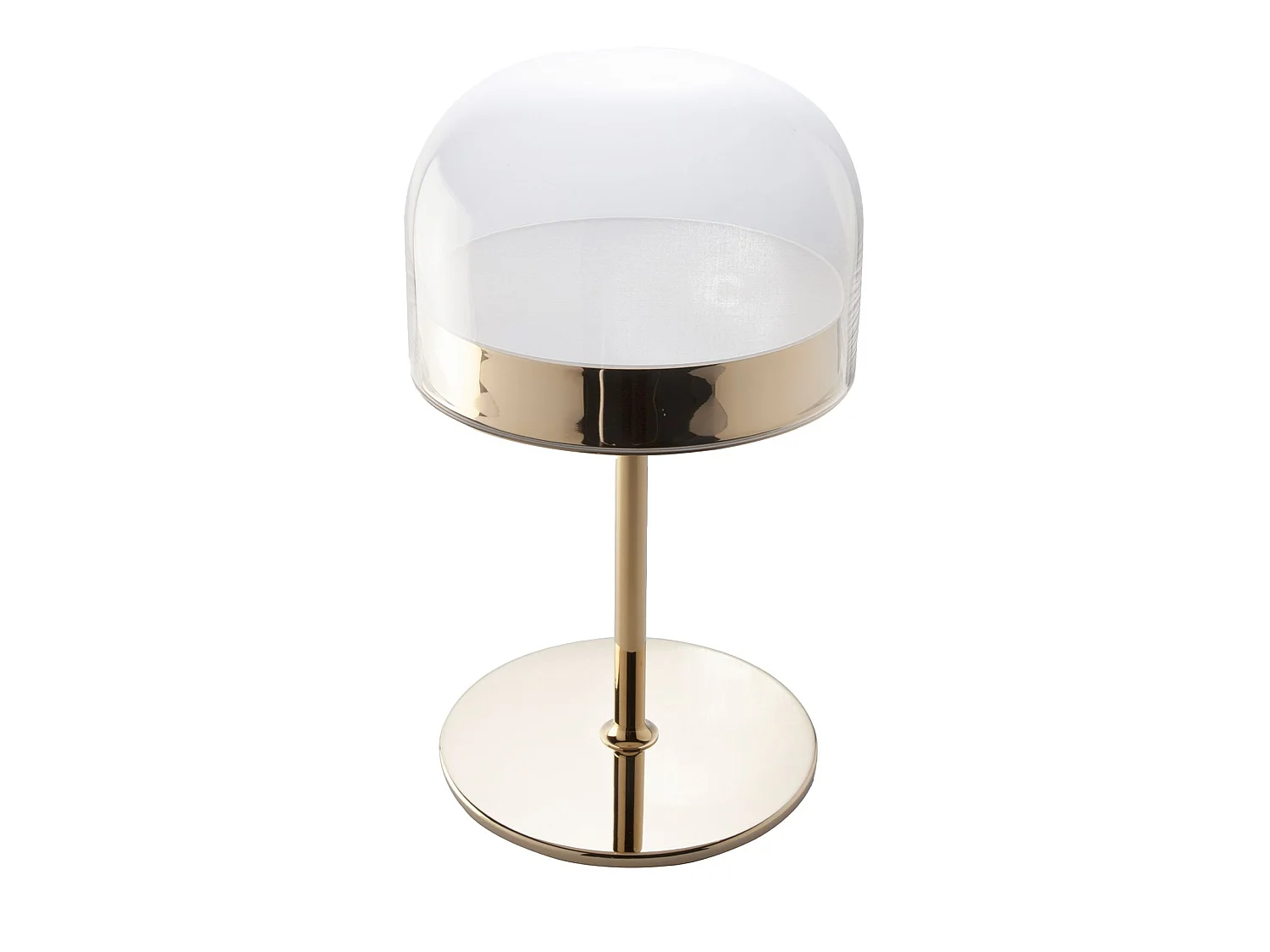 Lampe de bureau en acier et verre transparent 8066 ANGEL CERDA