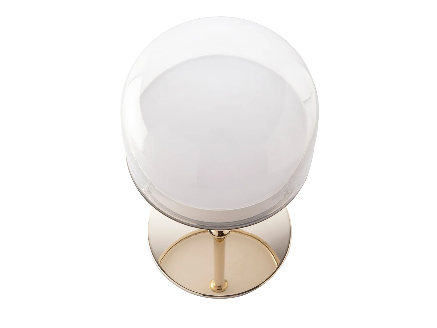 Lampe de bureau en acier et verre transparent 8066 ANGEL CERDA