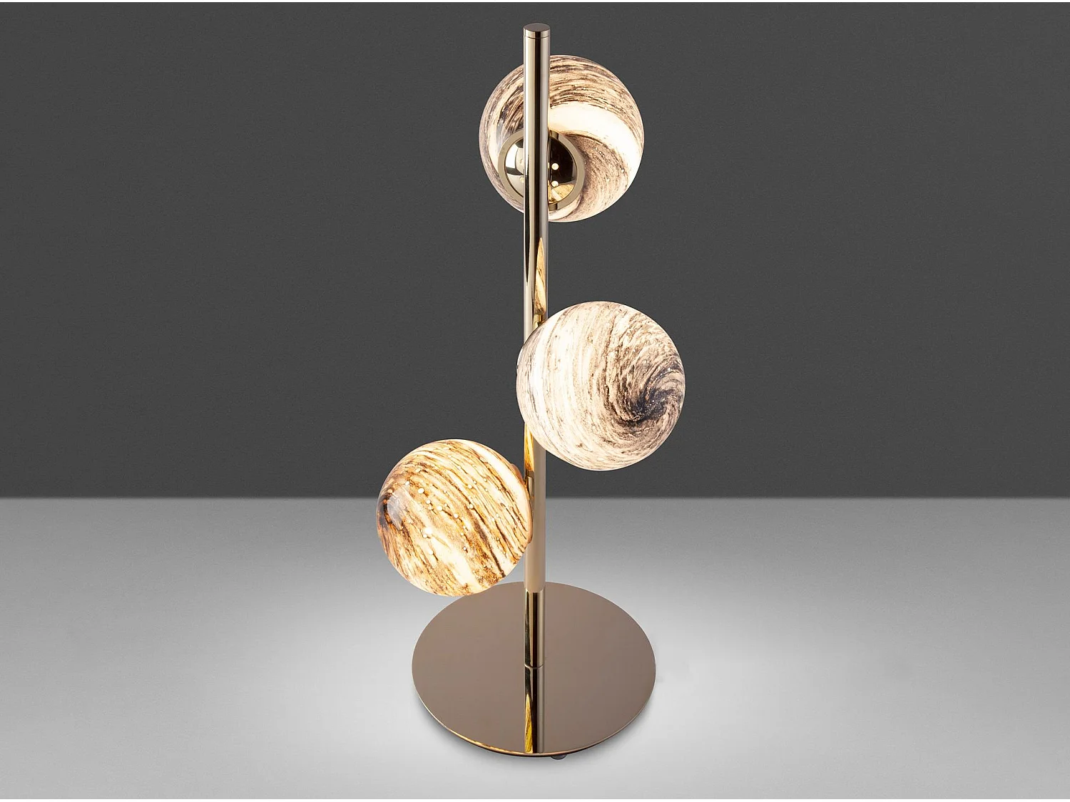 Tafellamp in roestvrij staal 8065 ANGEL CERDA