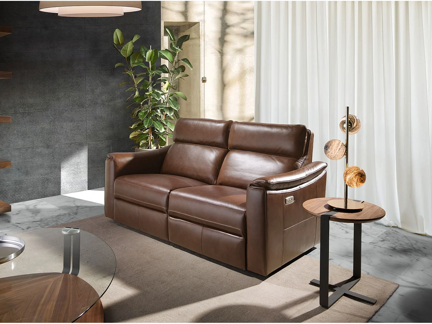 Tafellamp in roestvrij staal 8065 ANGEL CERDA