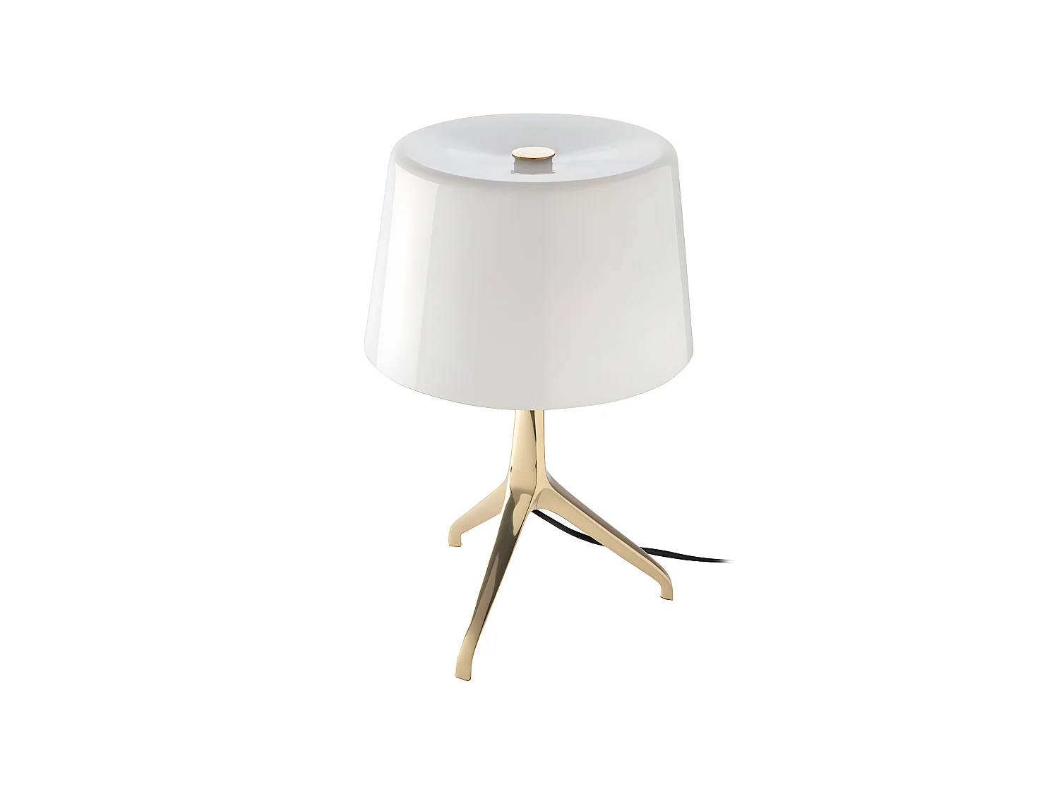 Lampada da tavolo in vetro e oro   8062 ANGEL CERDA