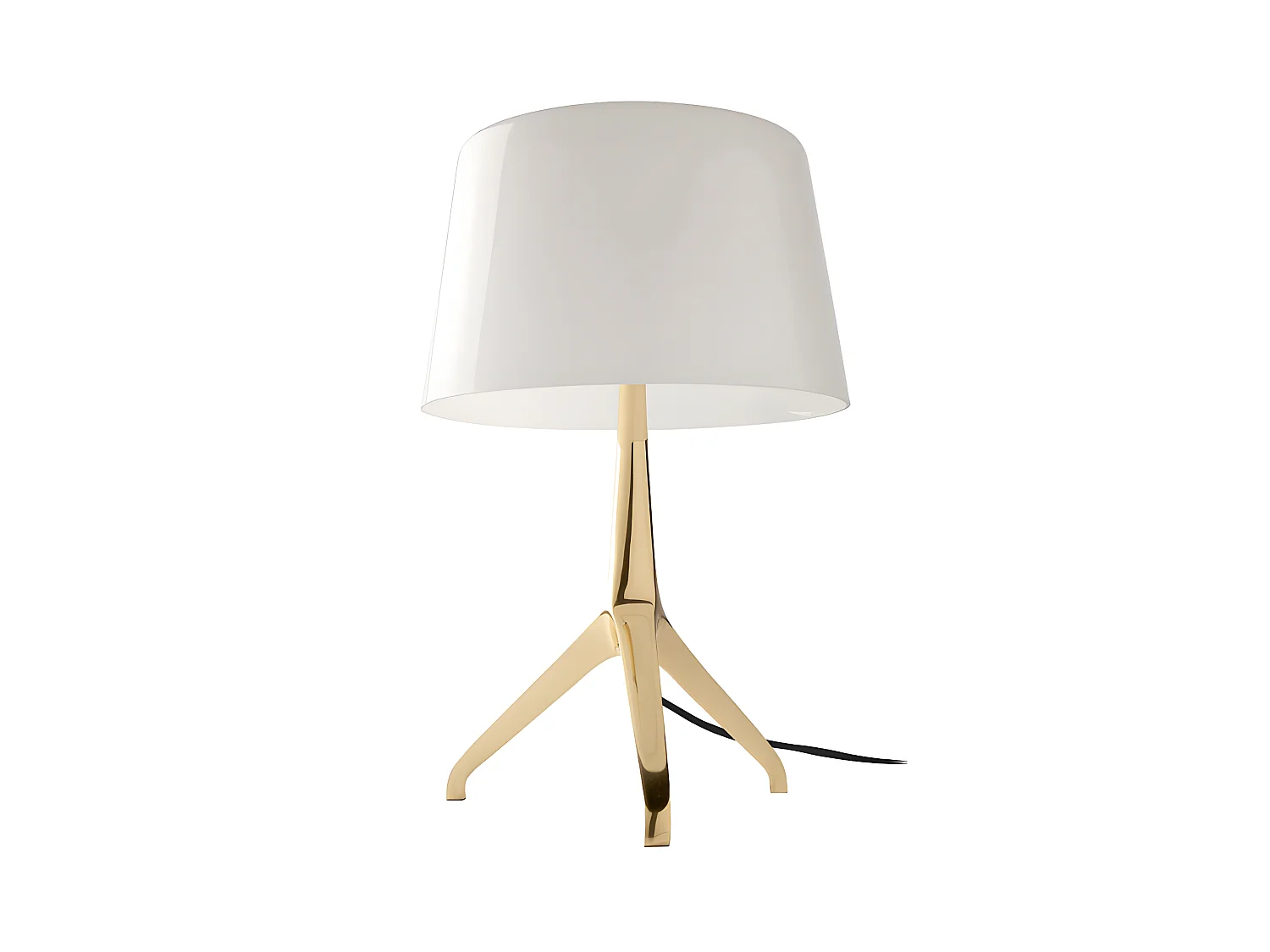 Lampe de table en acier doré et verre 8062 ANGEL CERDA