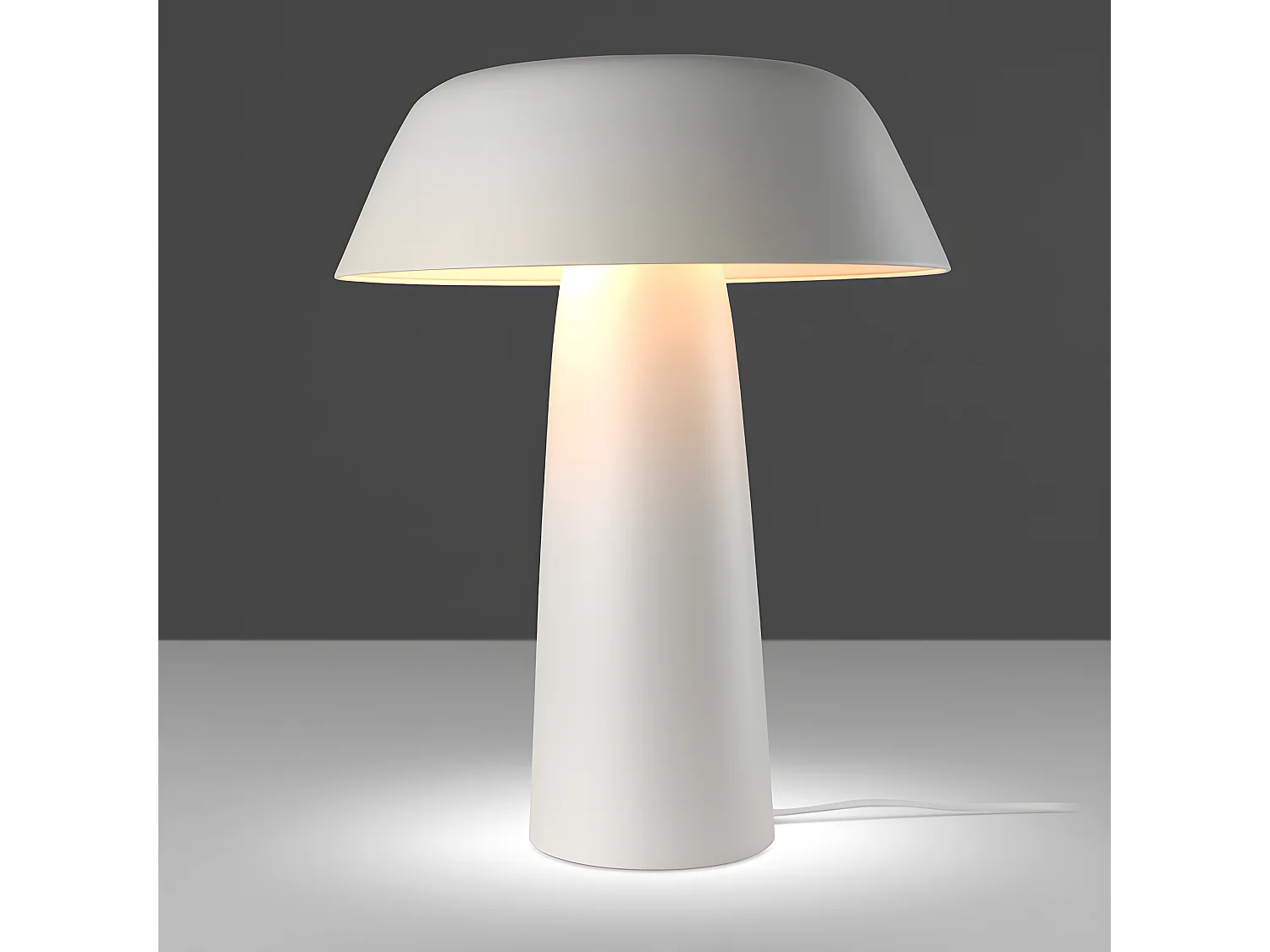 Lampe de table en acier blanc 8054 ANGEL CERDA