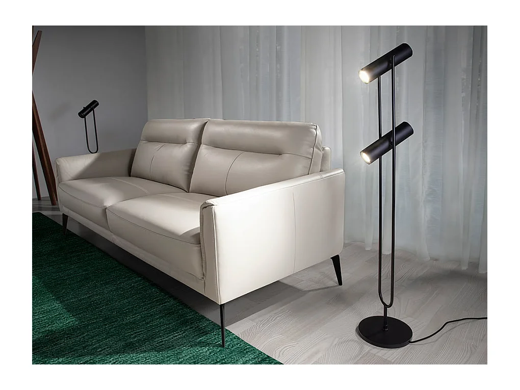 Lampadaire en acier inoxydable noir 8060 ANGEL CERDA
