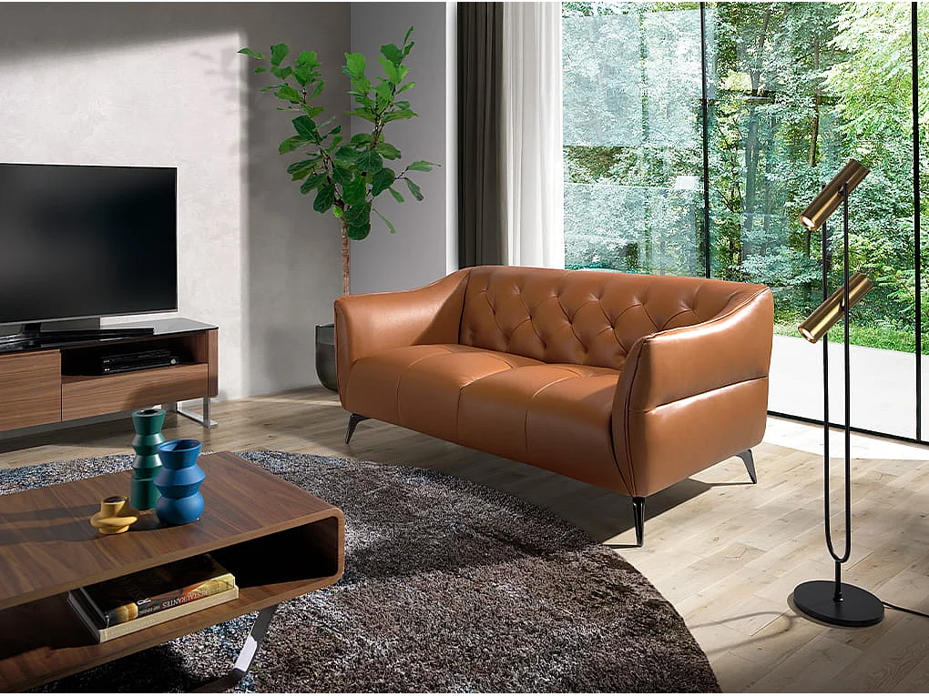 Vloerlamp staal zwart en goud 8059 ANGEL CERDA