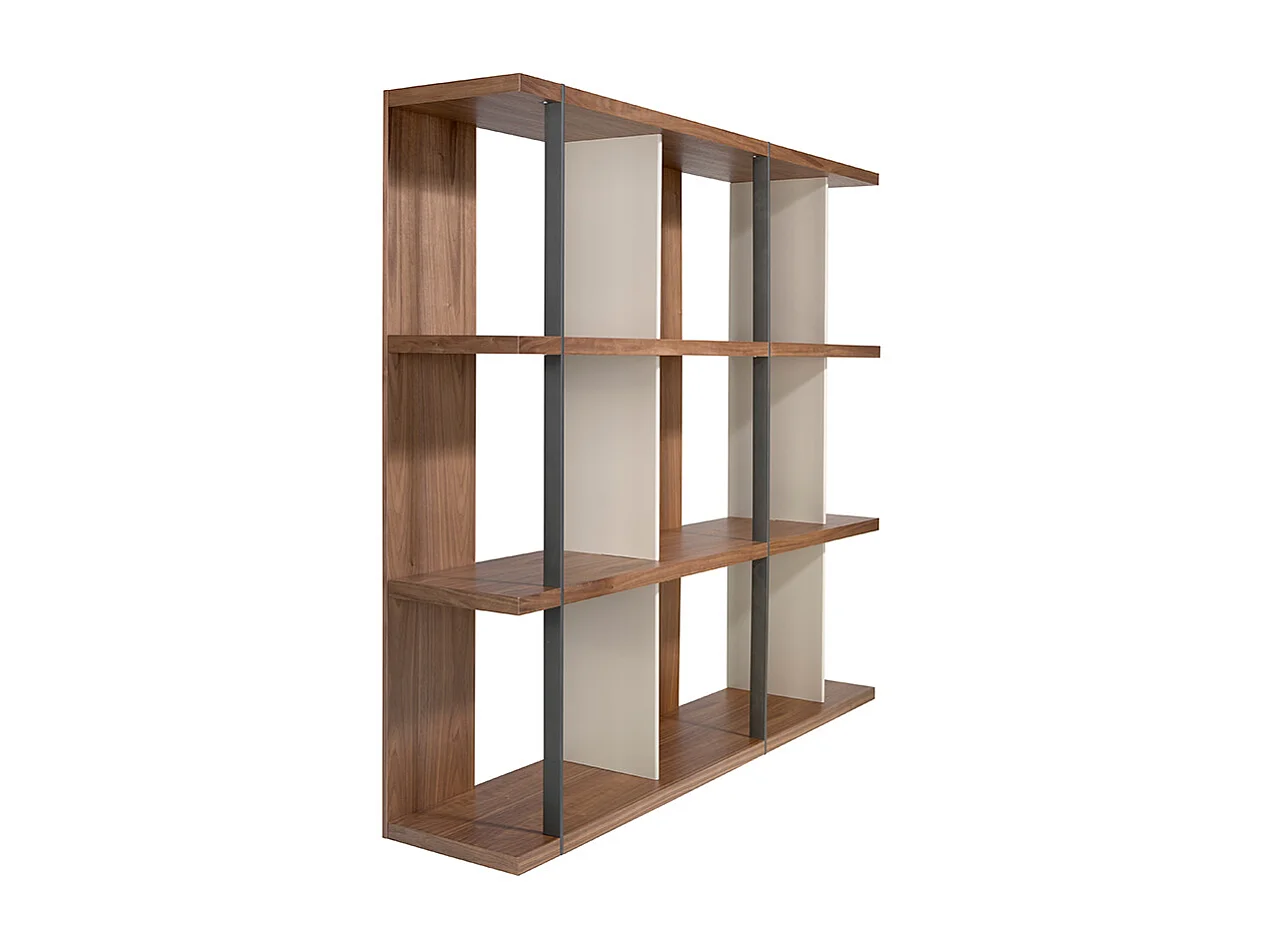 Plank walnoot en grijs hout 3236 ANGEL CERDA