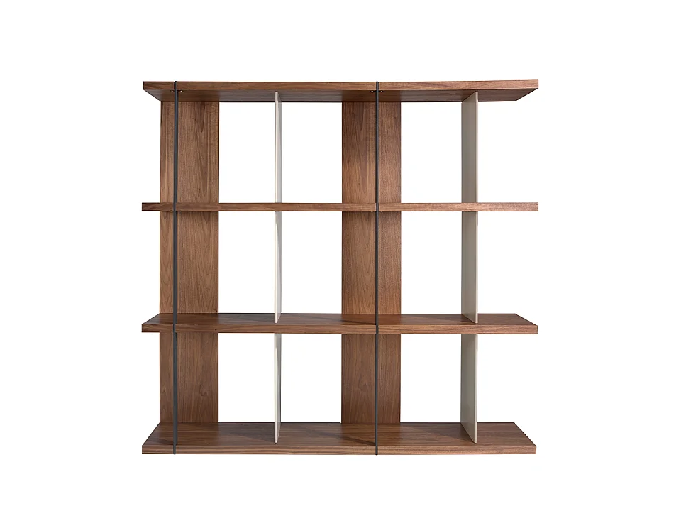 Plank walnoot en grijs hout 3236 ANGEL CERDA