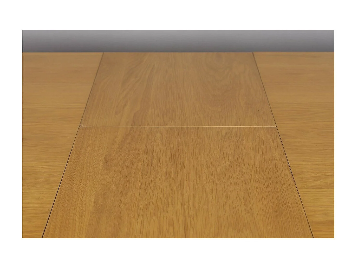 BARLET - Table de repas extensible ovale en bois de chêne clair