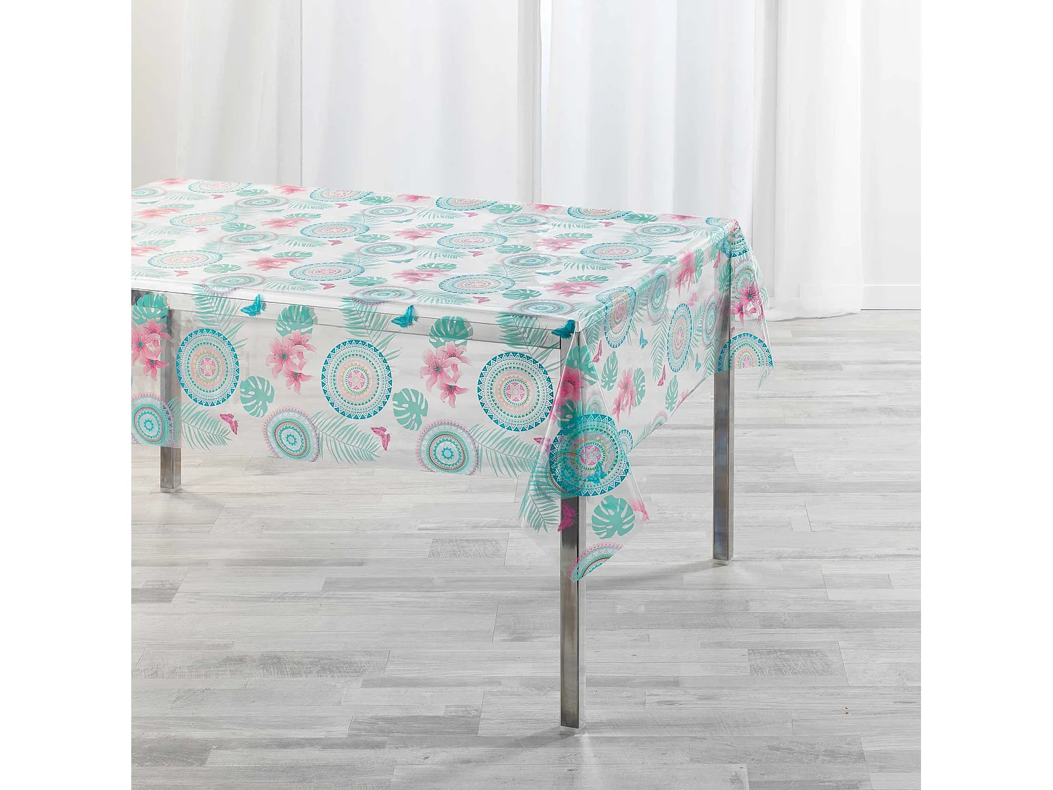 Nappe en PVC transparente Damanlys