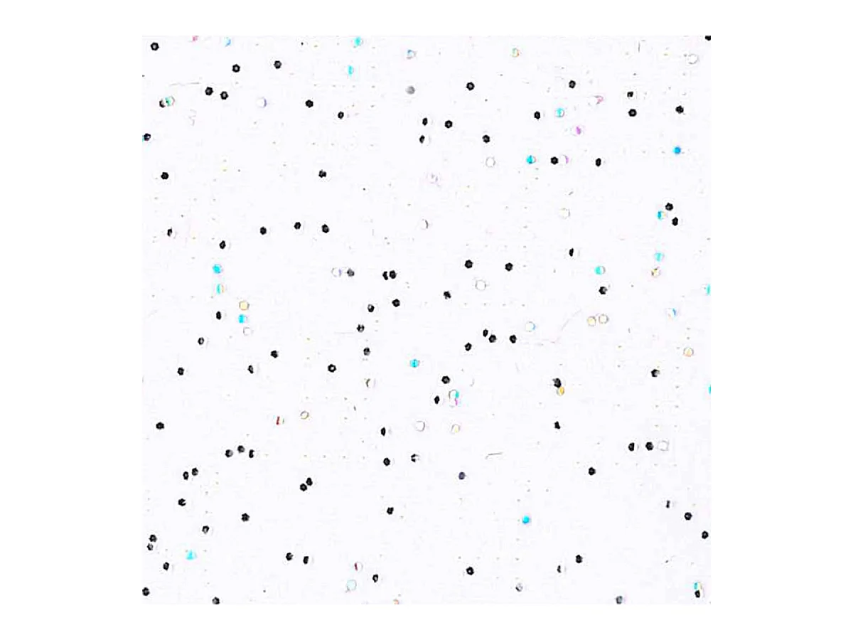 Nappe Ronde Cristal "Paillette" 140cm Transparent