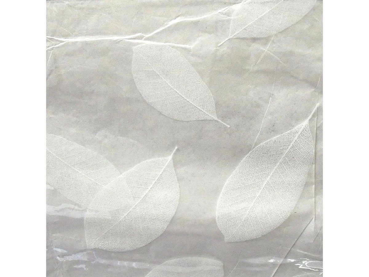 Nappe Cristal "Feuille" 140x240cm Transparent