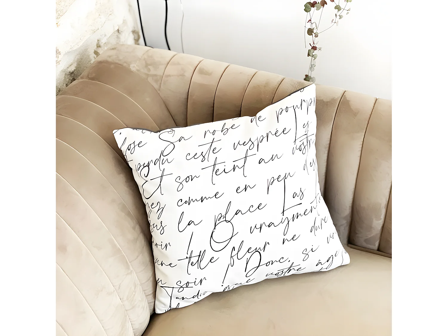 Coussin 40x40cm - RONSARD