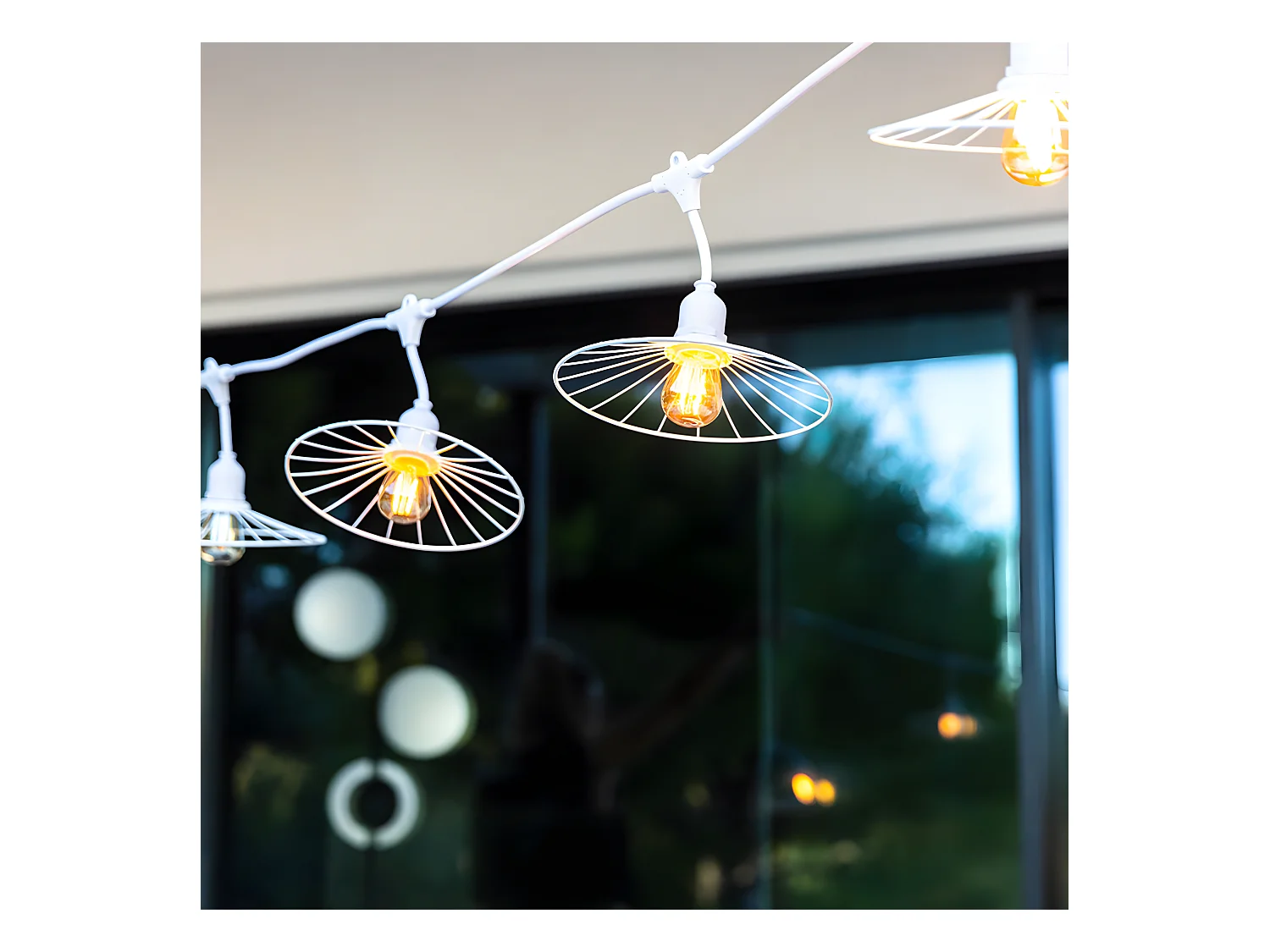 Guirlande lumineuse extérieur CHIC Blanc  6m