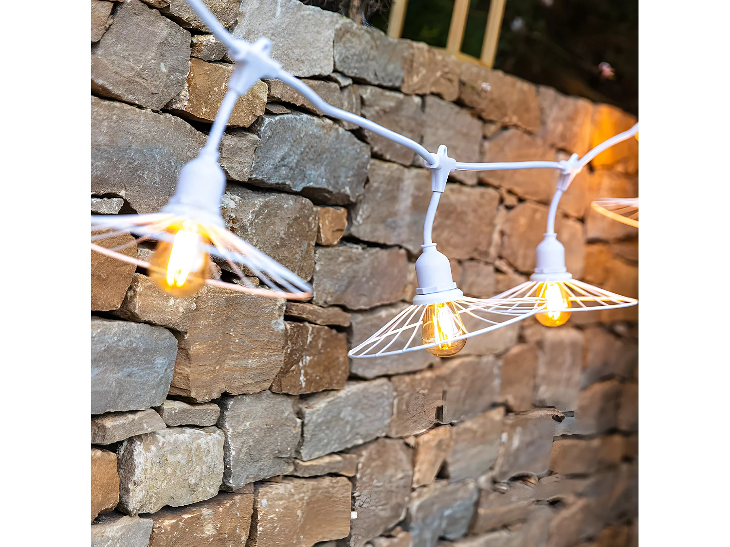 Guirlande lumineuse extérieur CHIC Blanc  6m