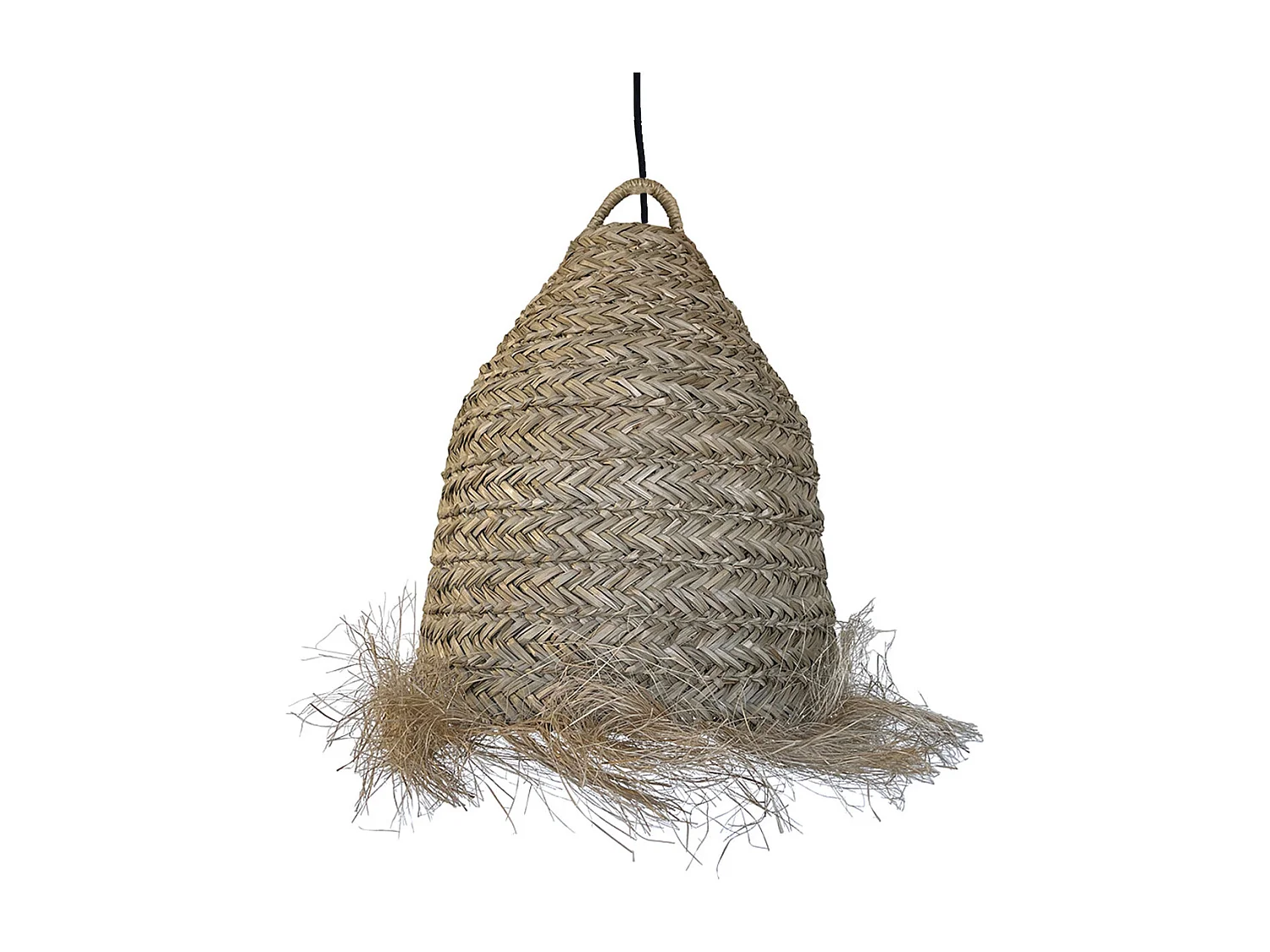 Suspension d'extérieur avec câble ANAFI Beige Fibre naturelle 5m
