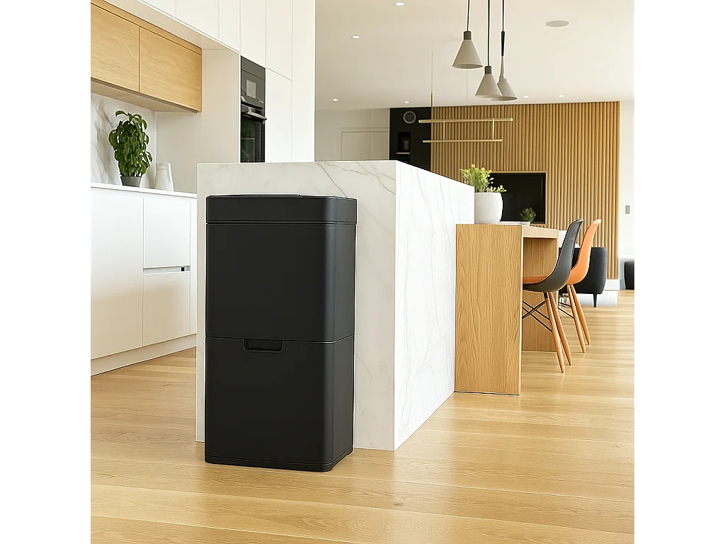 Cubo de basura de cocina de reciclaje 75L NARVIK