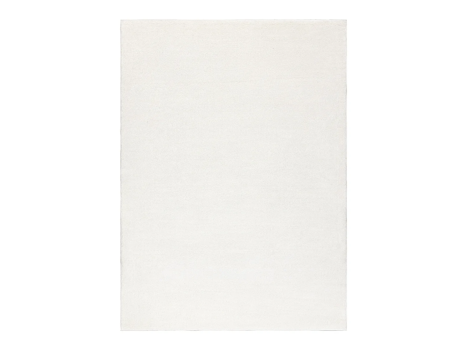 Tapis SOFTY plaine couleur unie crème 240x330 cm