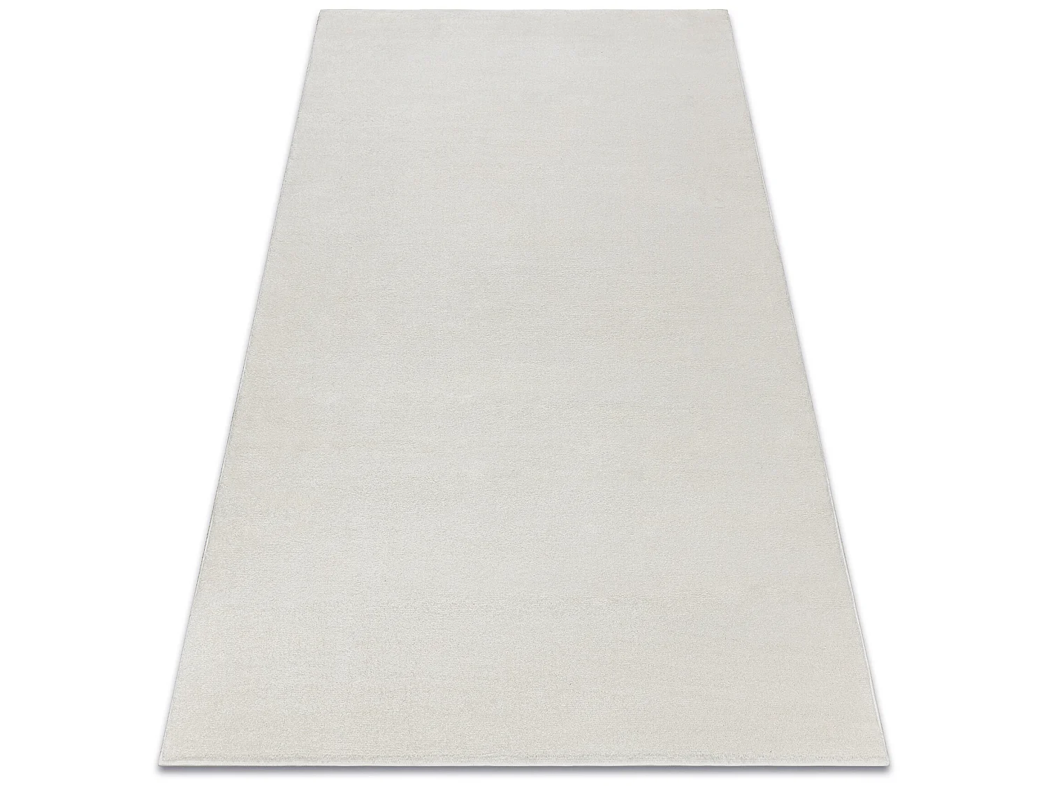 Tapijt SOFTY uniform, enkele kleur creme 80x150 cm