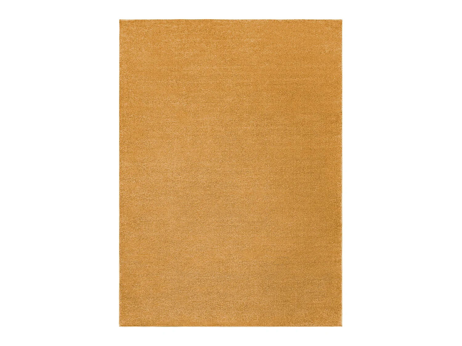 Tapijt SOFTY uniform, enkele kleur goud 200x290 cm