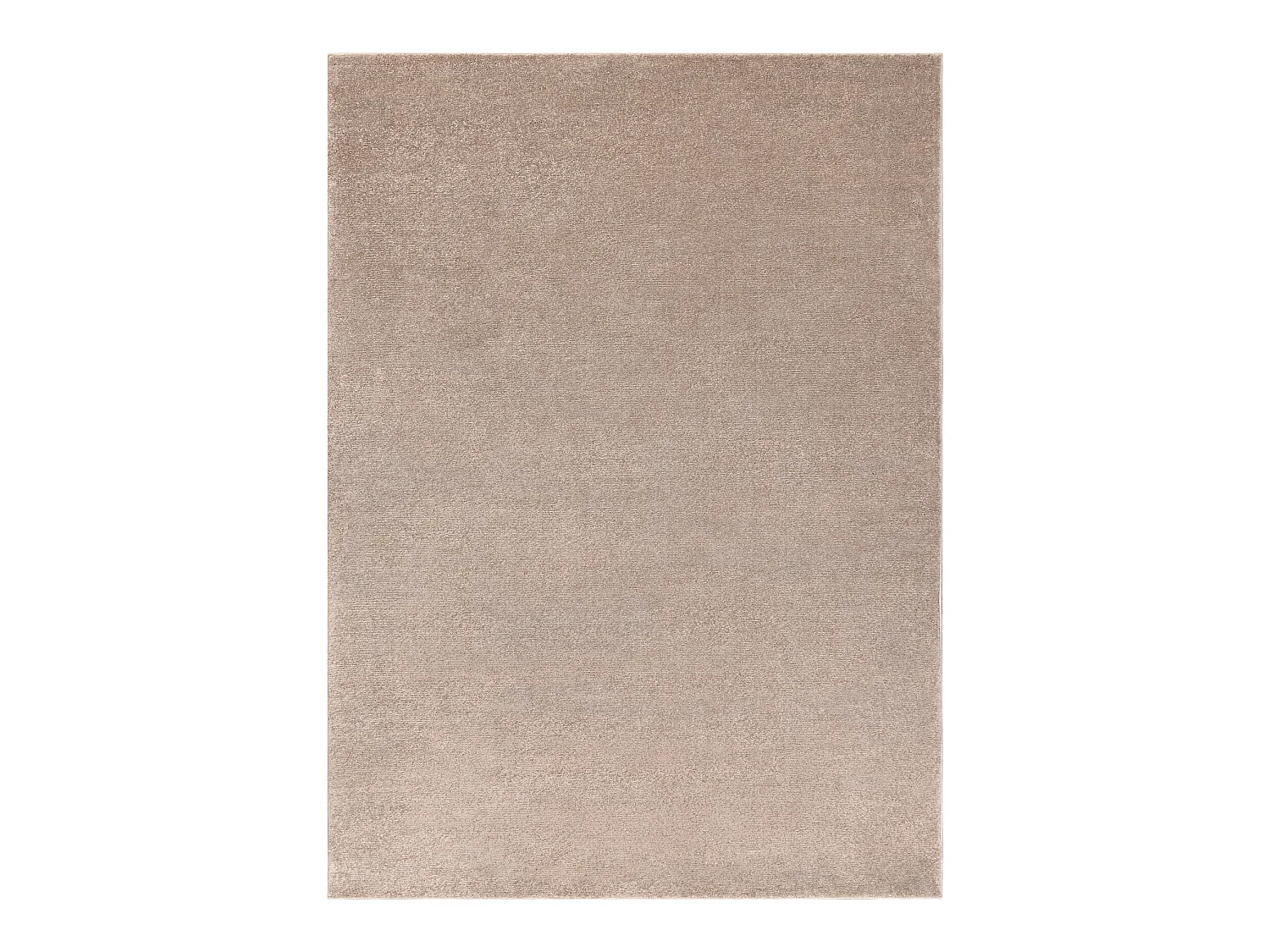 Tapijt SOFTY uniform, enkele kleur beige  140x190 cm