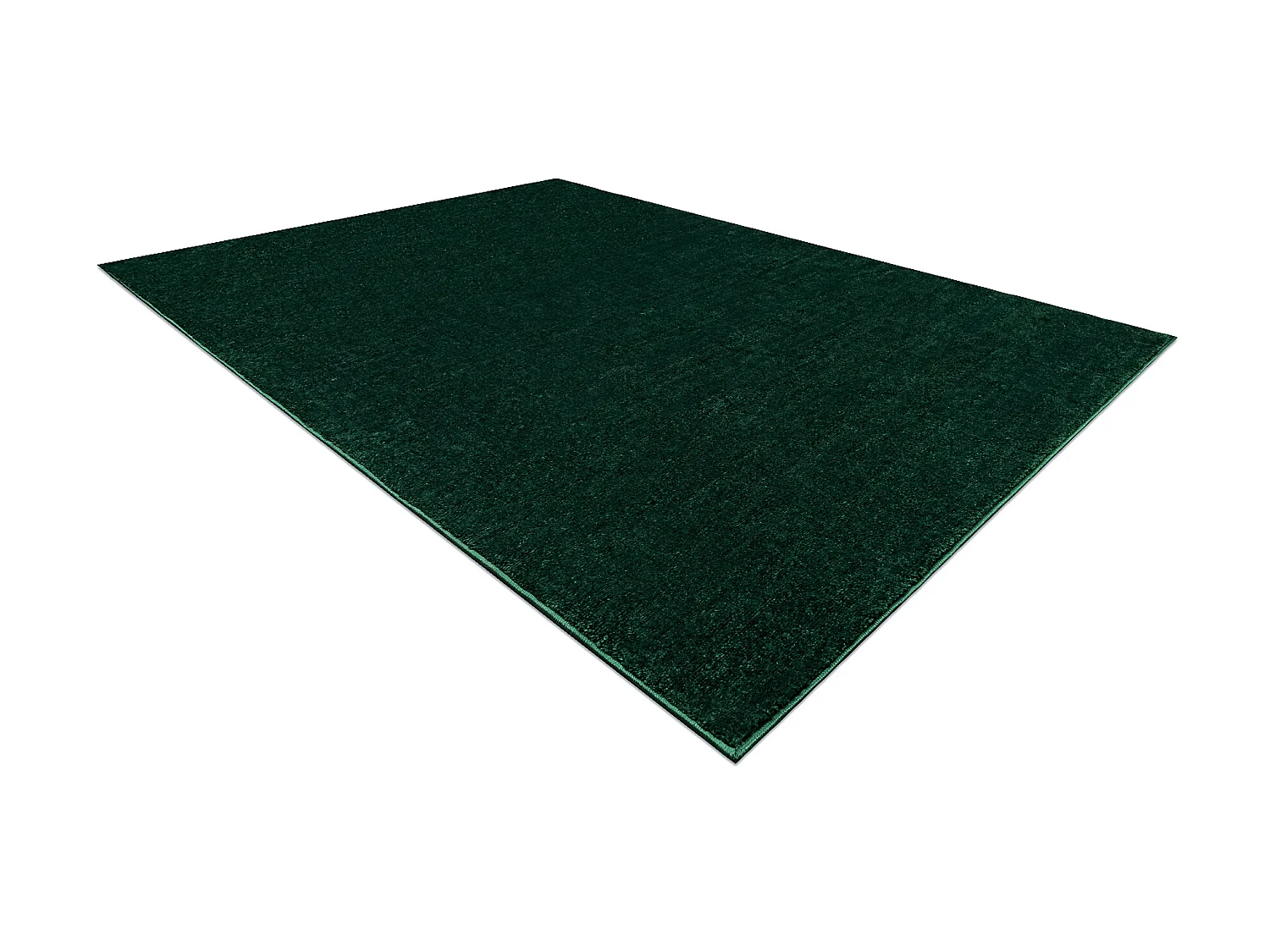Tapijt SOFTY uniform, enkele kleur forest groen  120x170 cm