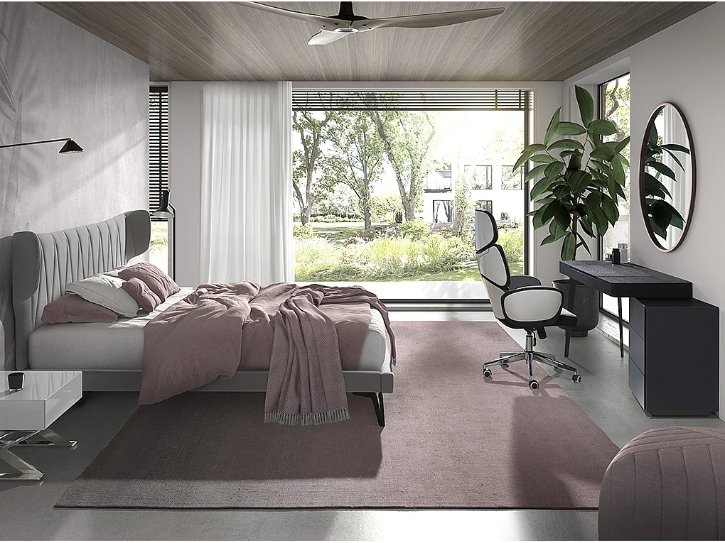 Wengé houten kaptafel 7136 ANGEL CERDA