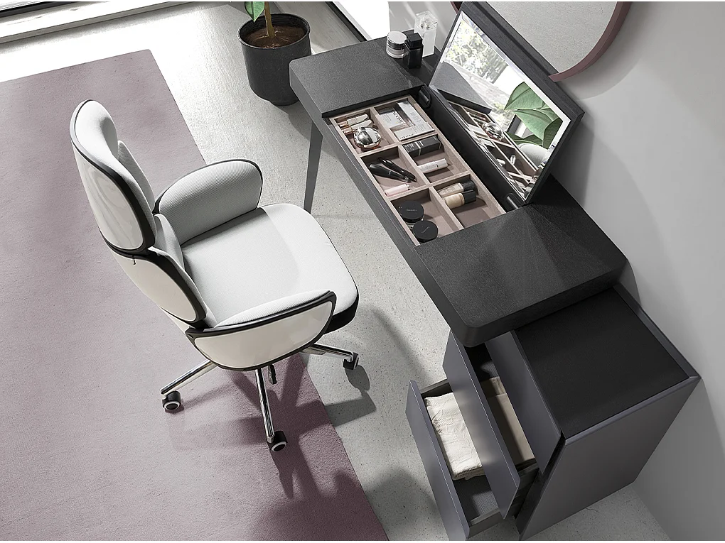 Wengé houten kaptafel 7136 ANGEL CERDA