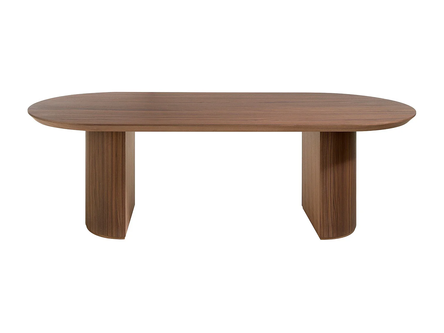 Esstisch ovale Halbspitze Walnuss 1104 ANGEL CERDA