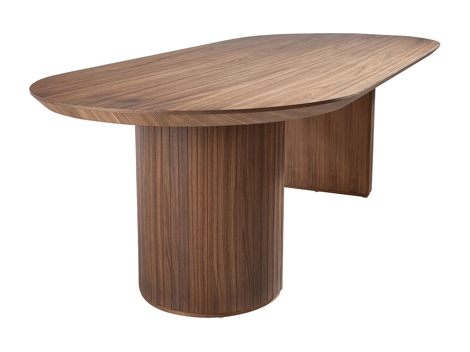 Esstisch ovale Halbspitze Walnuss 1104 ANGEL CERDA