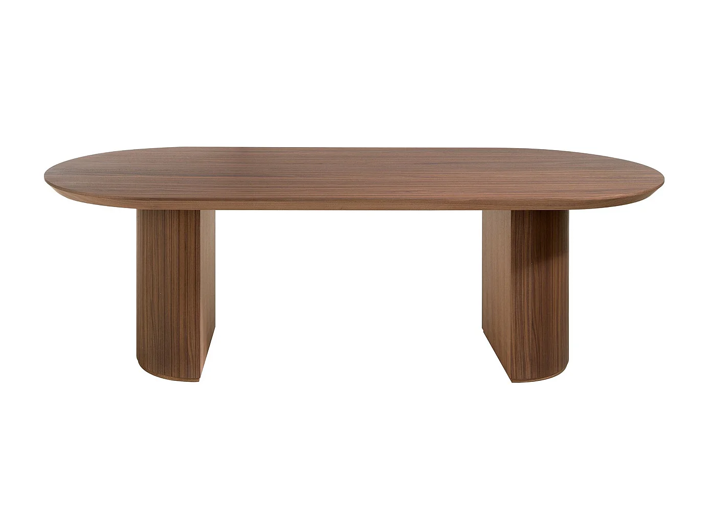 Esstisch ovale Halbspitze Walnuss 1104 ANGEL CERDA