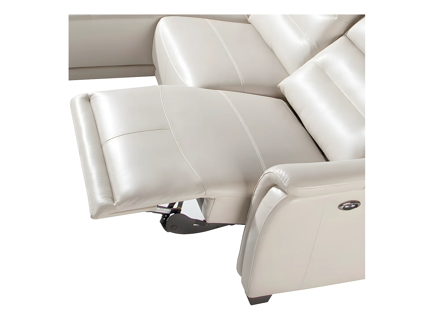 Sofa Chaiselongue (L) relax in leer 6155 ANGEL CERDA