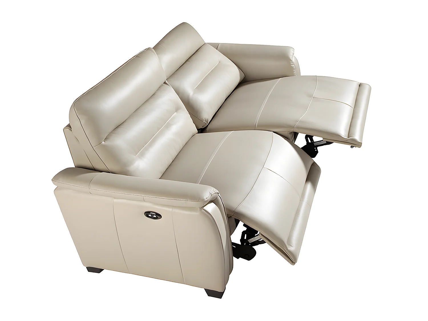 3 zits leren relaxbank 6158 ANGEL CERDA