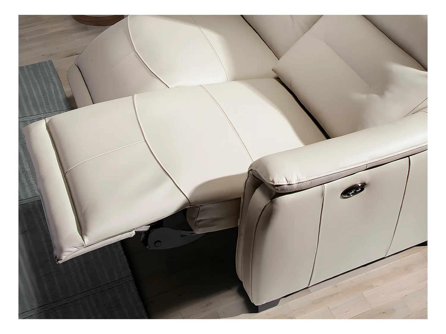 3 zits leren relaxbank 6158 ANGEL CERDA