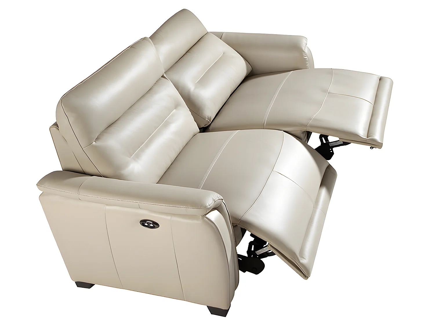 3 zits leren relaxbank 6158 ANGEL CERDA