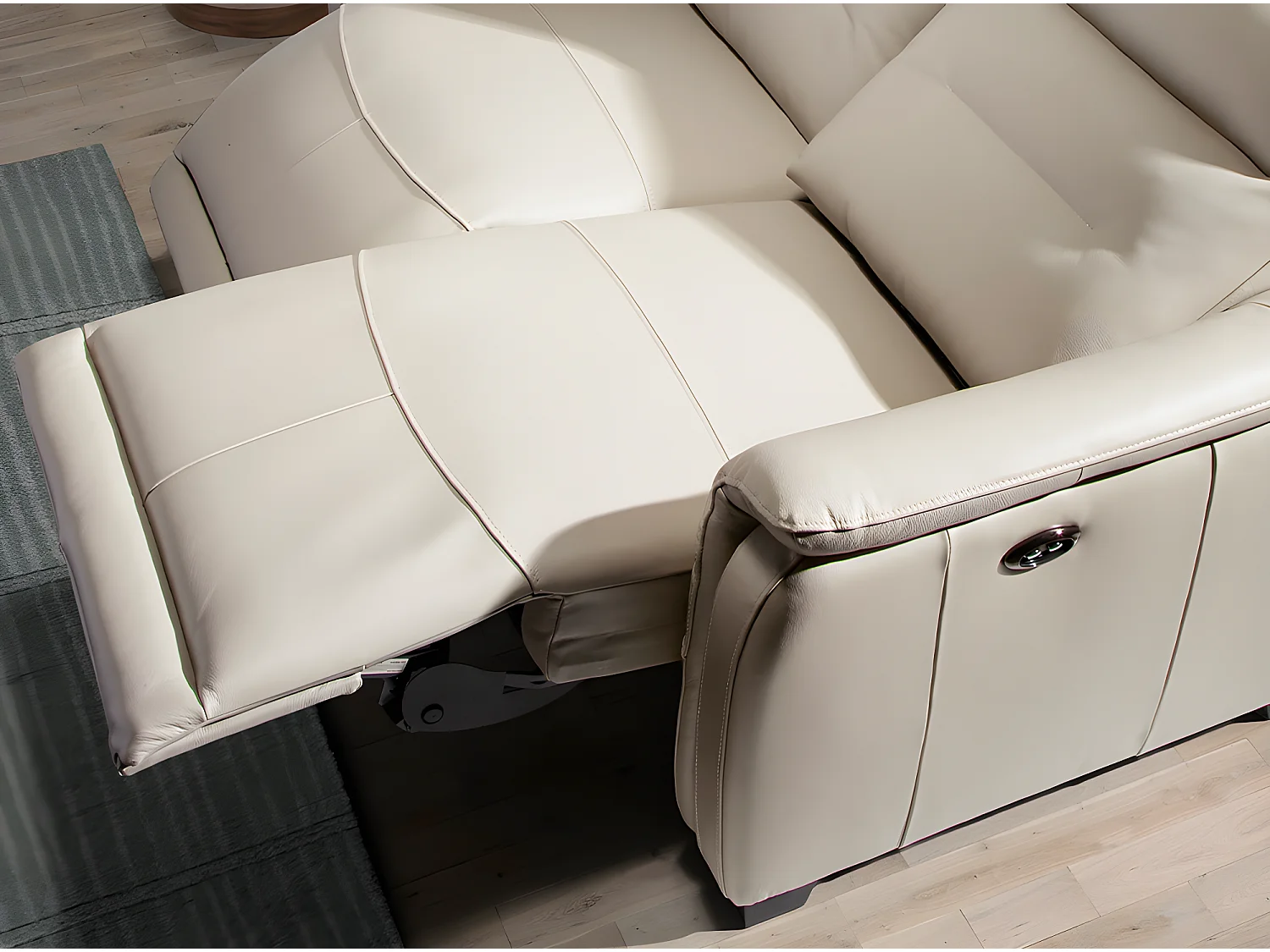 3 zits leren relaxbank 6158 ANGEL CERDA