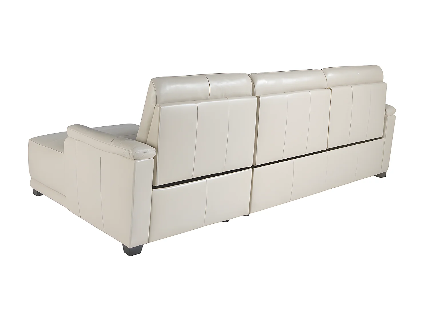 Chaise longue en cuir et mécanisme relax 6156 ANGEL CERDA