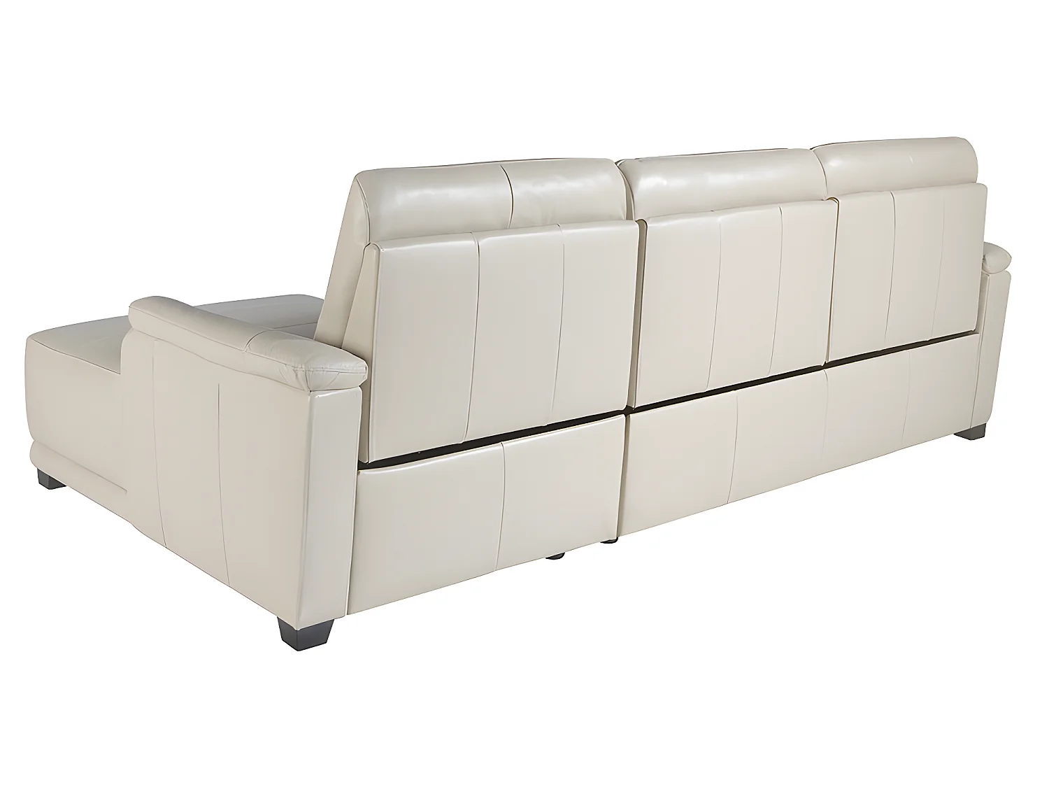 Chaise longue en cuir et mécanisme relax 6156 ANGEL CERDA