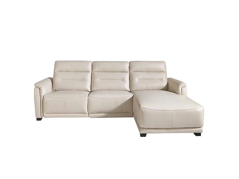 Chaise longue en cuir et mécanisme relax 6156 ANGEL CERDA