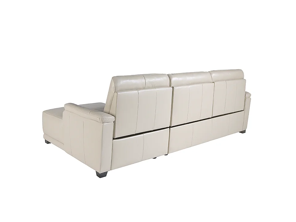 Chaise longue en cuir et mécanisme relax 6156 ANGEL CERDA
