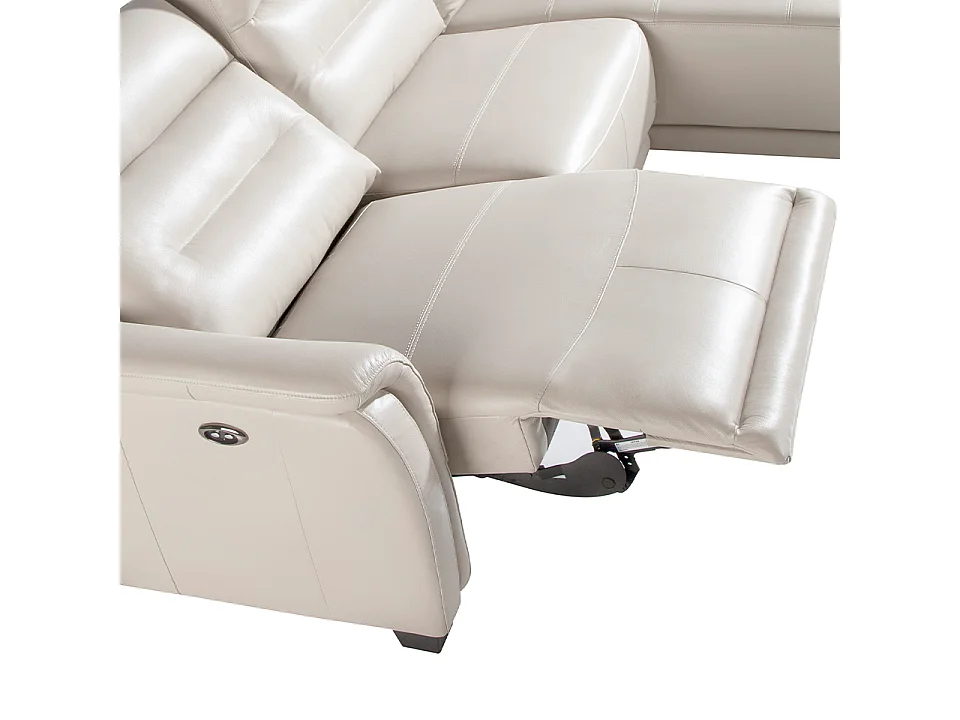 Chaise longue en cuir et mécanisme relax 6156 ANGEL CERDA