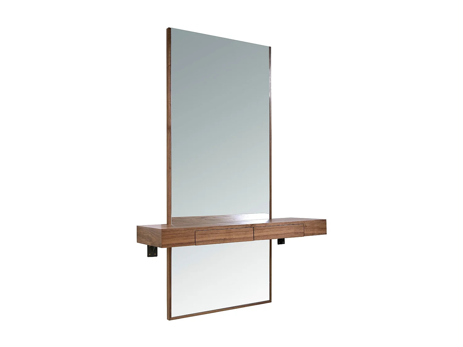 Miroir mural rectangulaire noyer 3235 ANGEL CERDA