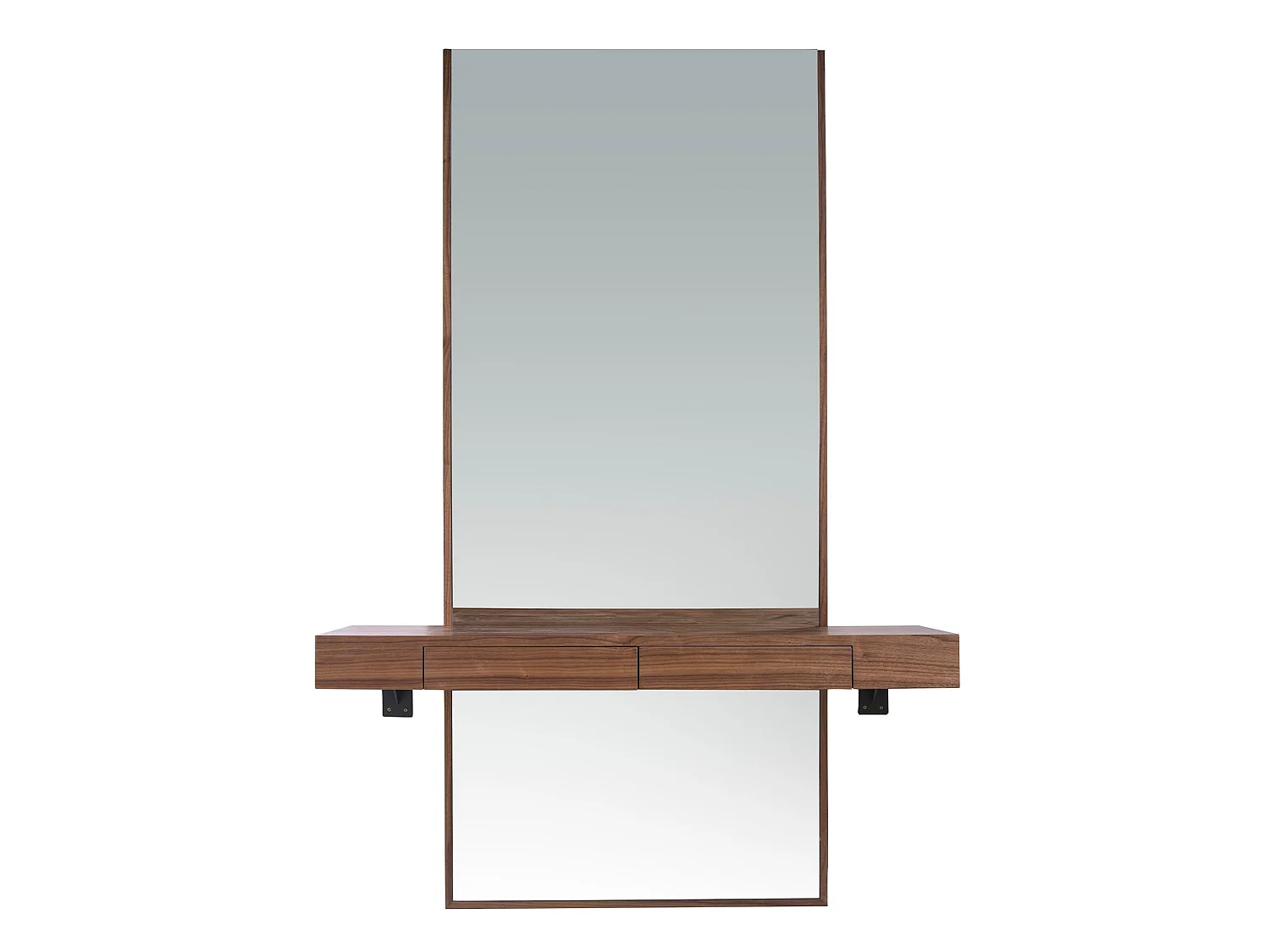 Miroir mural rectangulaire noyer 3235 ANGEL CERDA