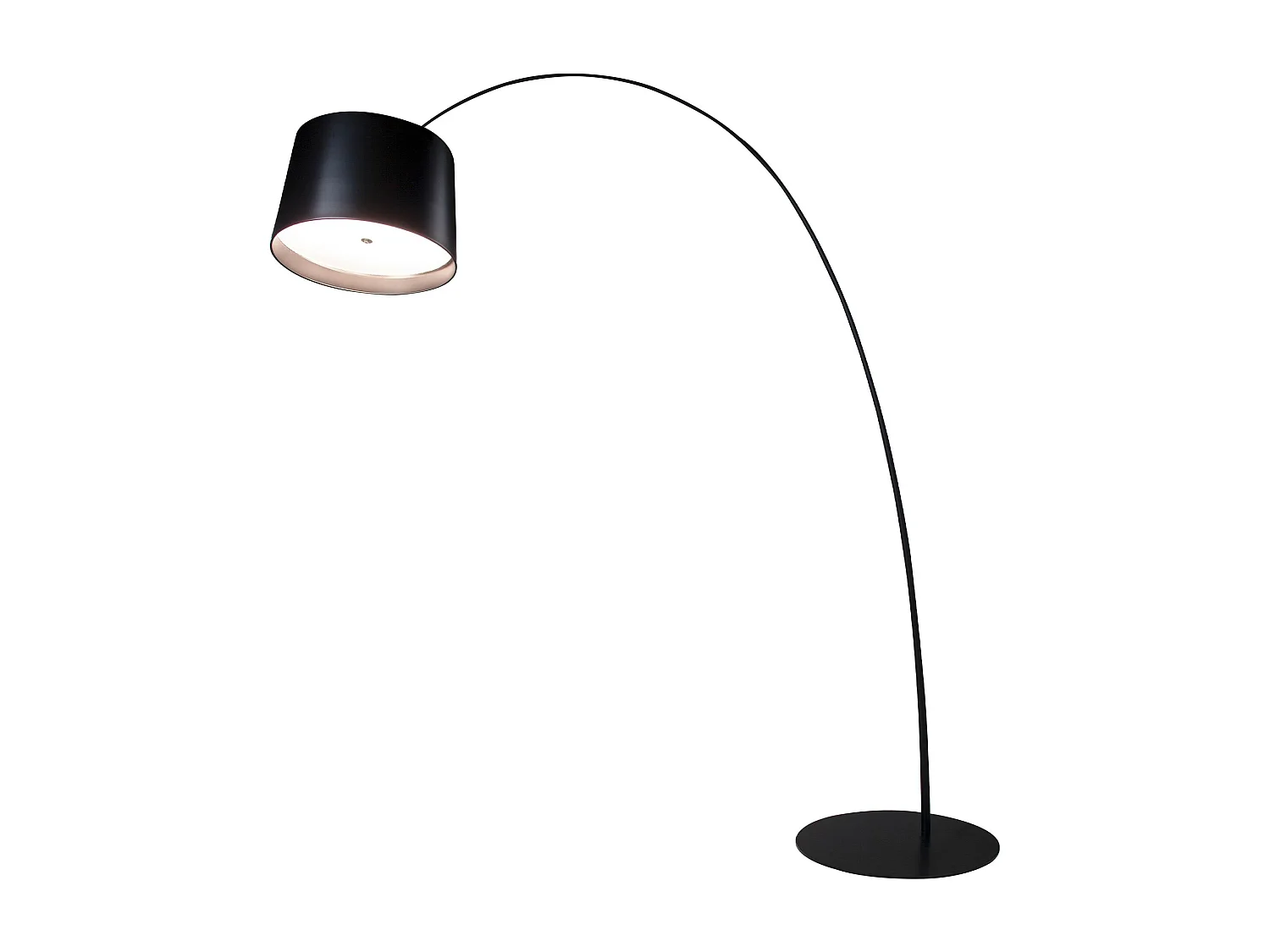 Lampadaire réglable en acier noir 8064 ANGEL CERDA