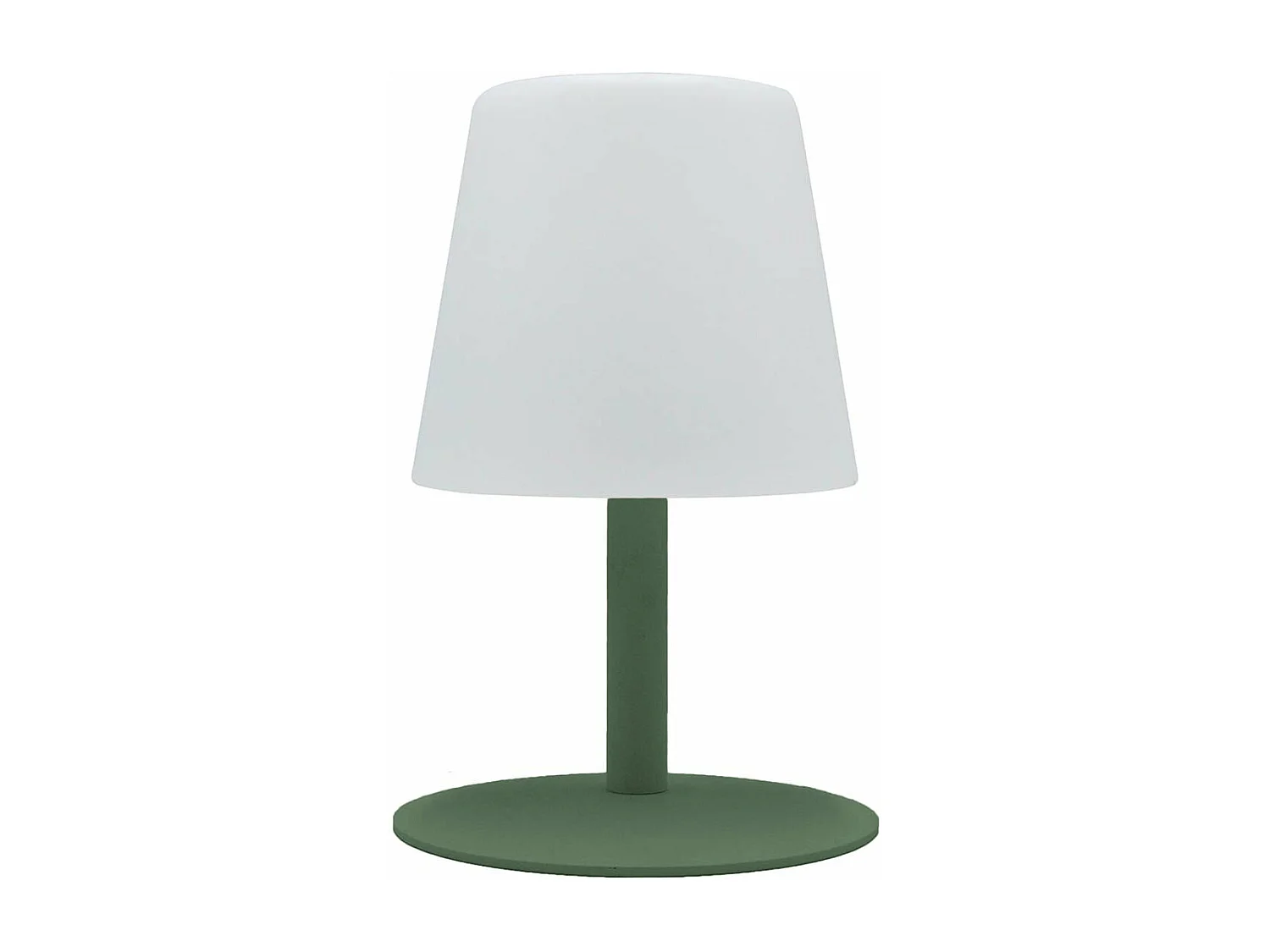 Lampe de table sans fil LED STANDY MINI Vert Acier H25CM