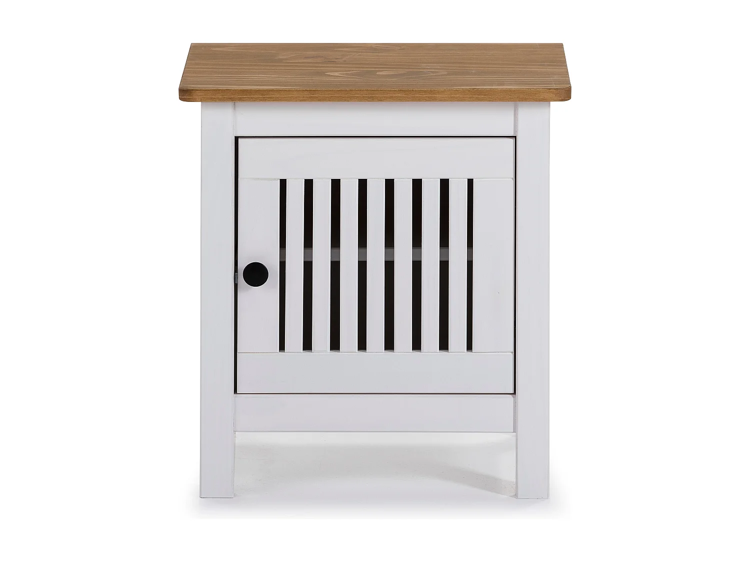 Nachtkastje Bruna - 46x35x49cm - Wit