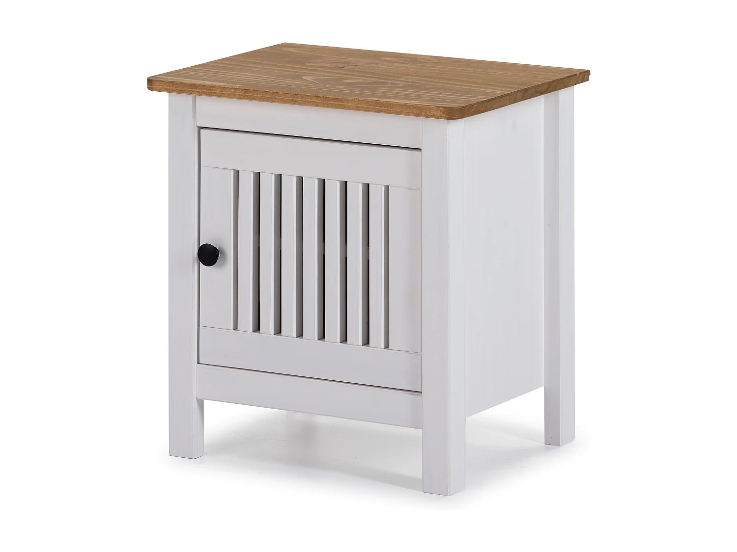 Nachtkastje Bruna - 46x35x49cm - Wit