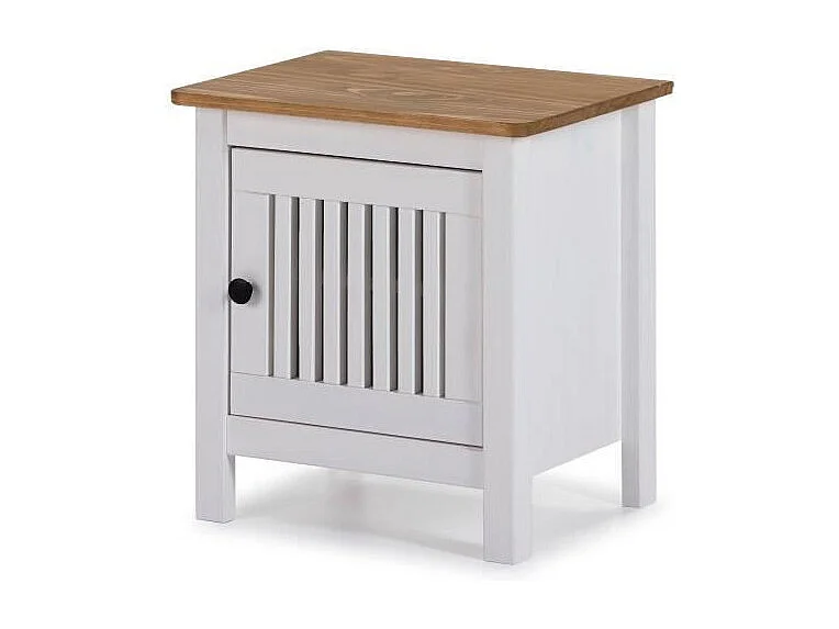 Nachtkastje Bruna - 46x35x49cm - Wit