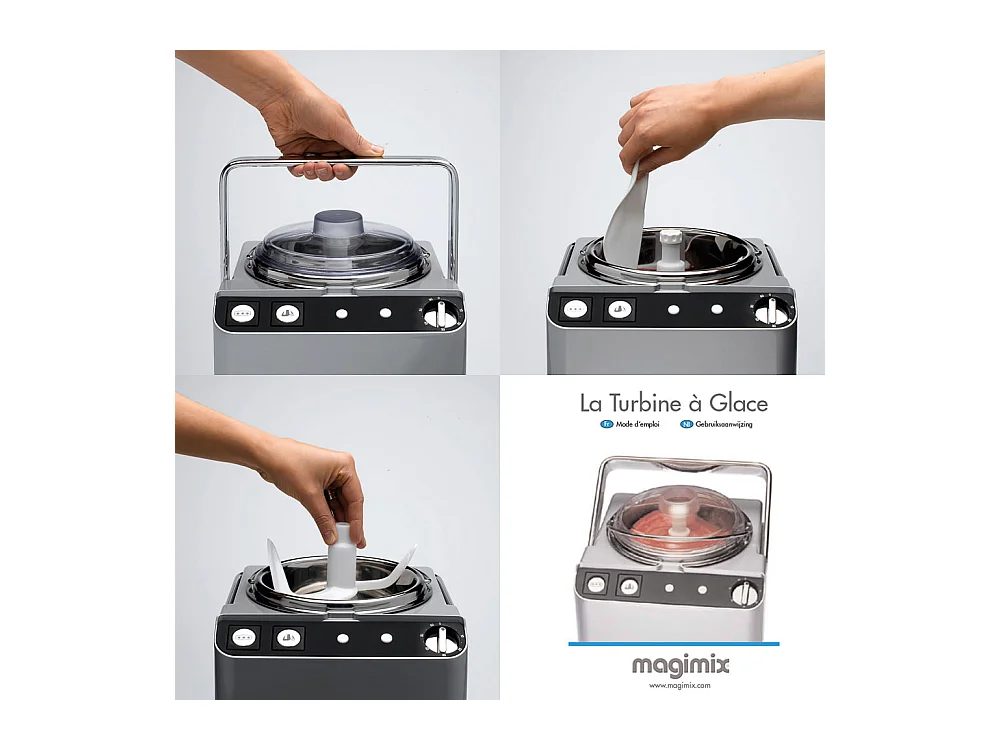 Turbine à glace gelato expert