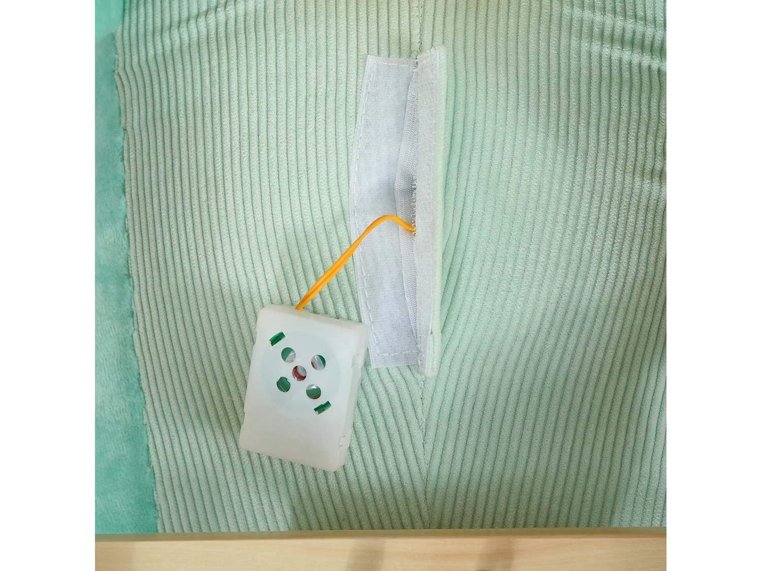 Caballito balancín para bebés turquesa 60x33x50 cm HOMCOM