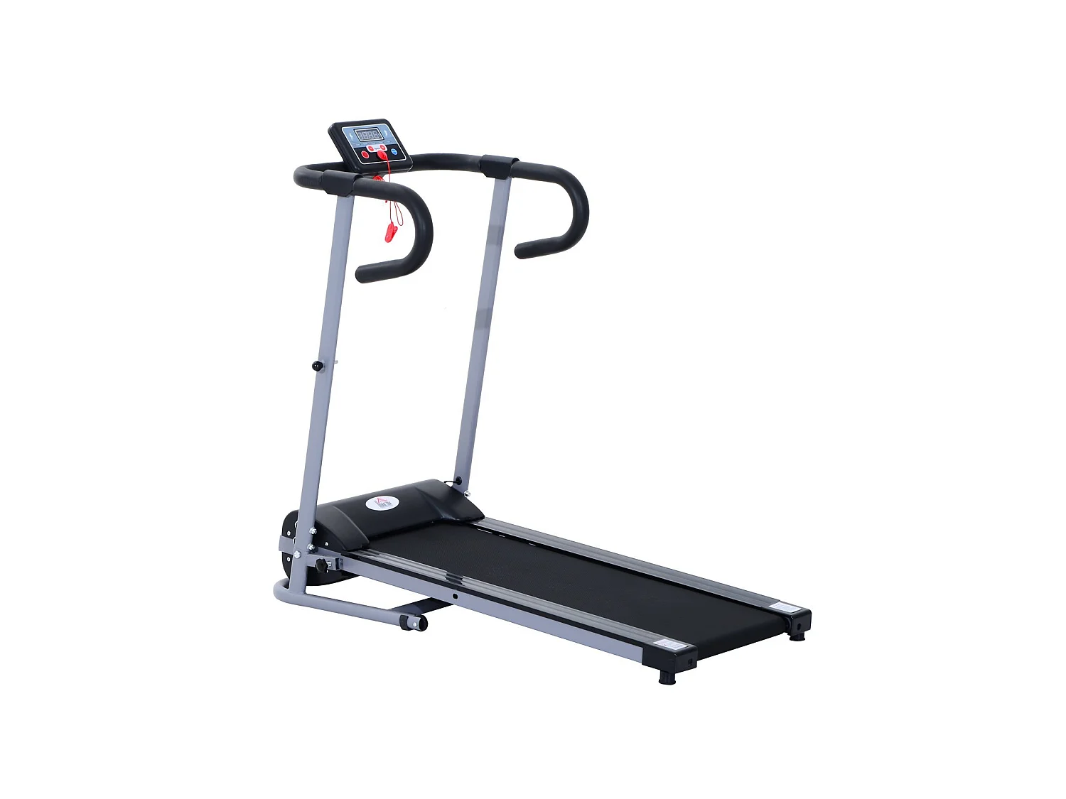 Cinta de correr negro y gris 120.5x60x116 cm HOMCOM